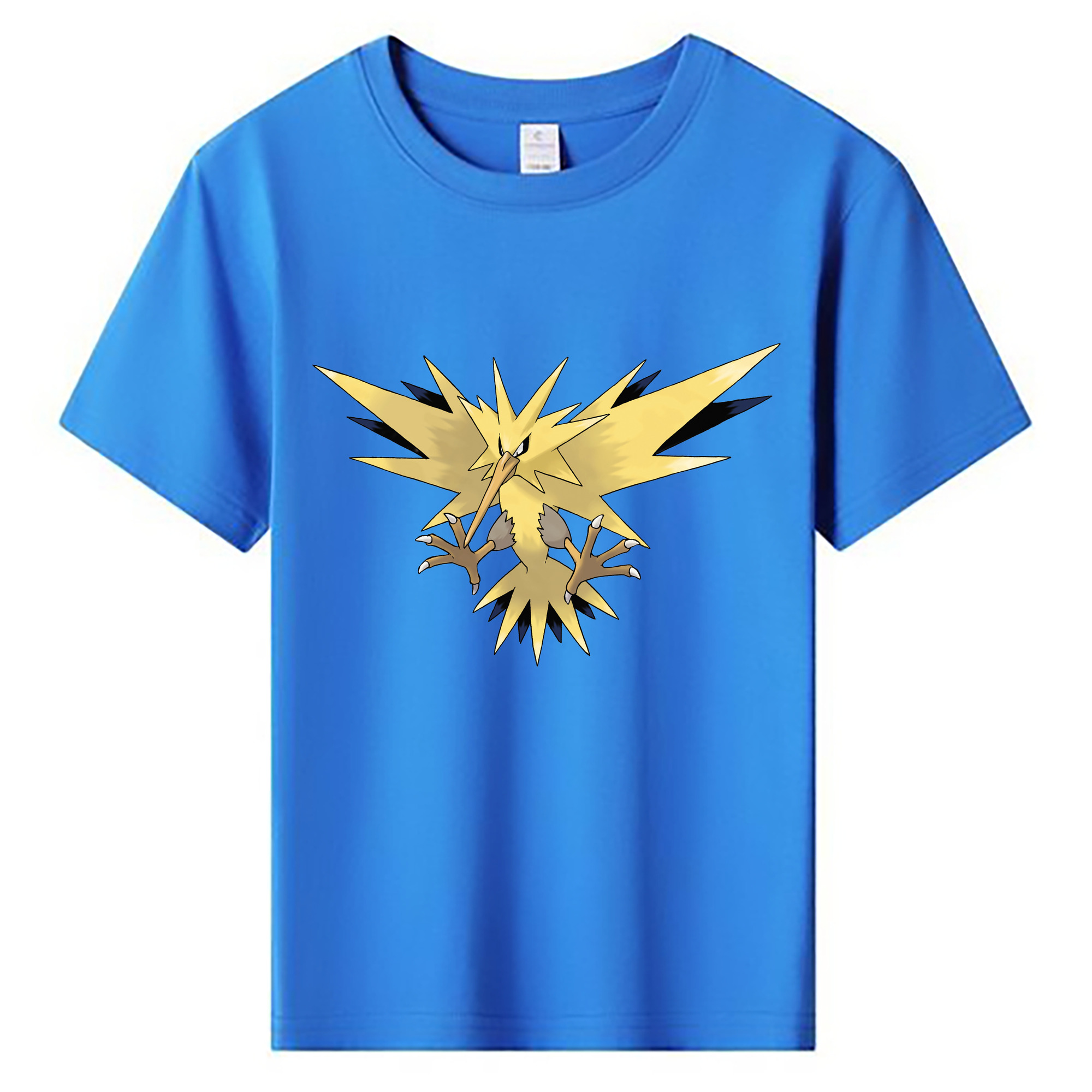 （画像用） ポケットモンスター Pokémon 綿100％キッズTシャツ（フロントプリント）